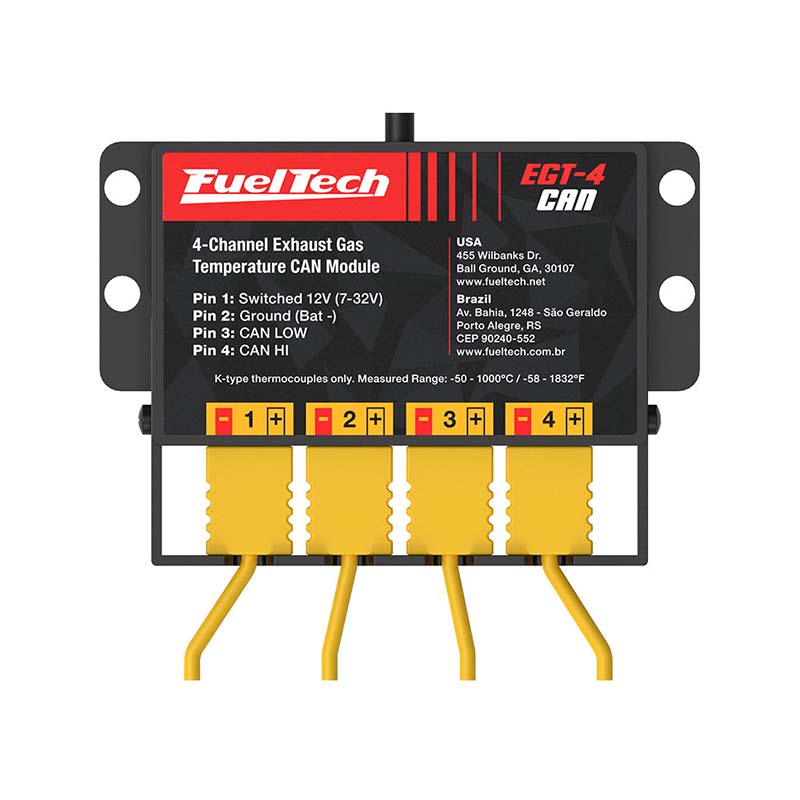 FUELTECH EGT-4 CAN W/O HARNESS