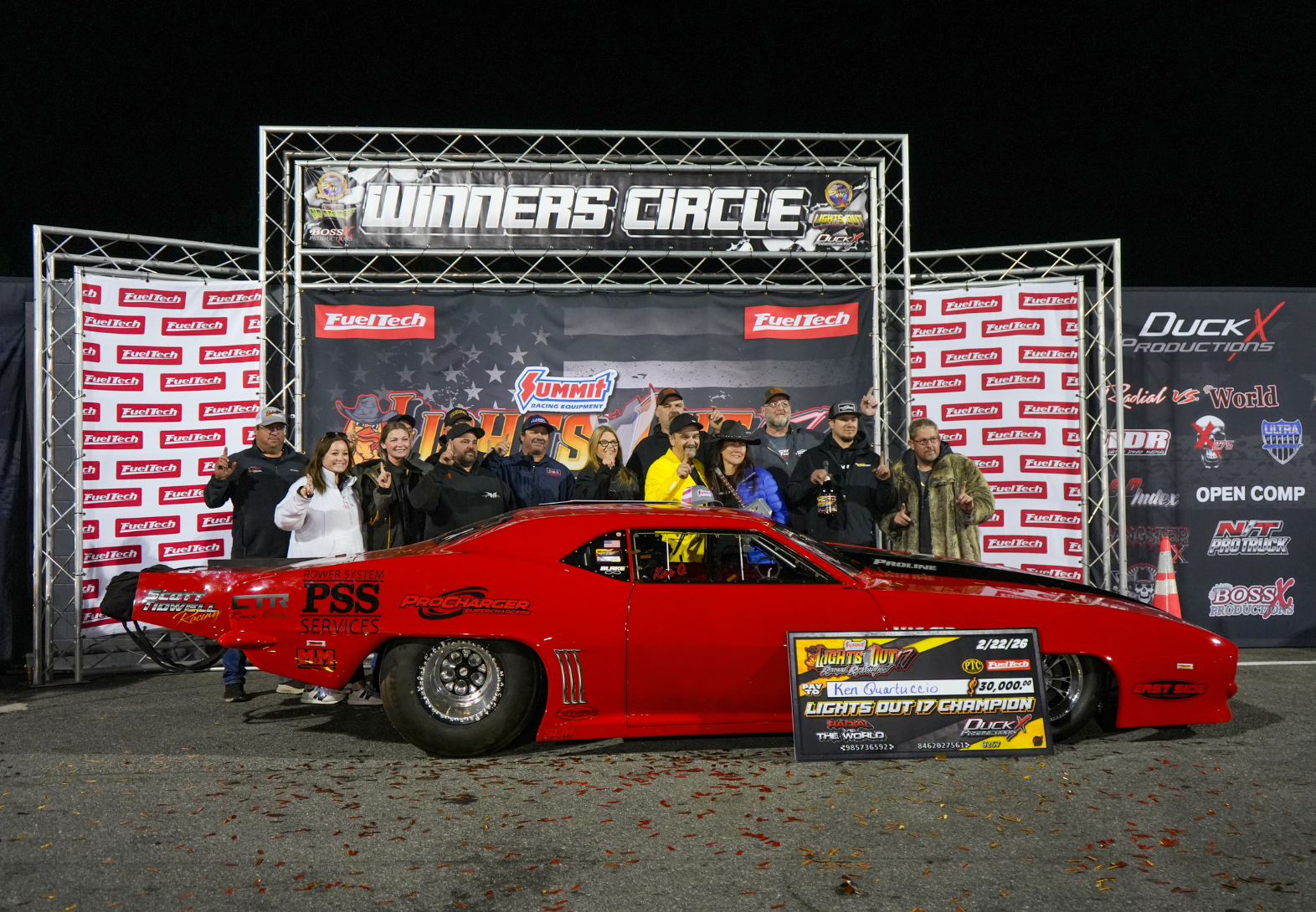 Ken Quartuccio Wins Radial vs the World & Resets RvW Record at Lights Out 17