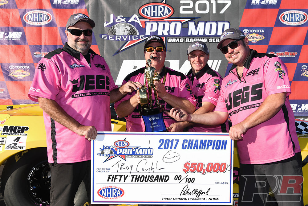 COUGHLIN WINS NHRA PRO MOD CHAMPIONSHIP WITH RUNNER-UP FINISH IN VEGAS