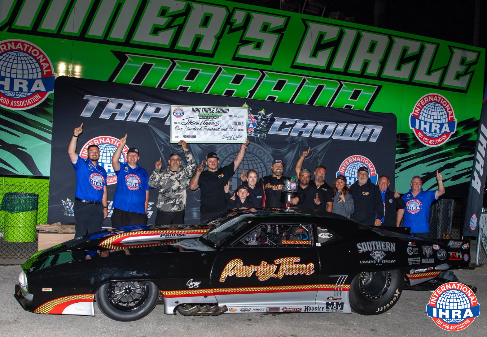 Jason Harris Wins First Stop of IHRA Triple Crown Pro Mod