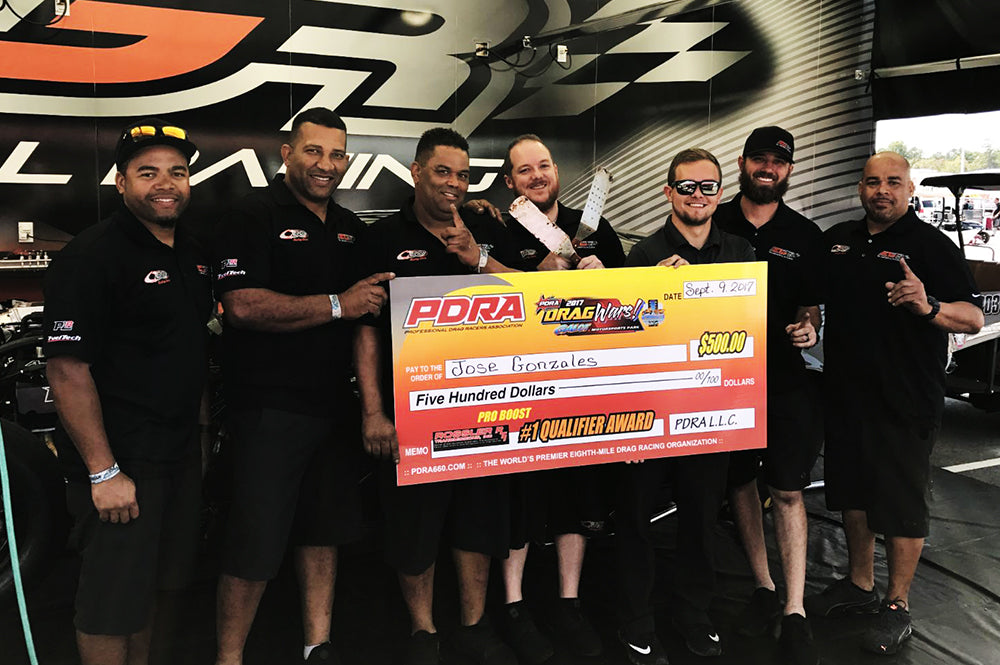 PRO LINE POWER CLAIMS THE PDRA PRO BOOST RECORD AT DRAG WARS