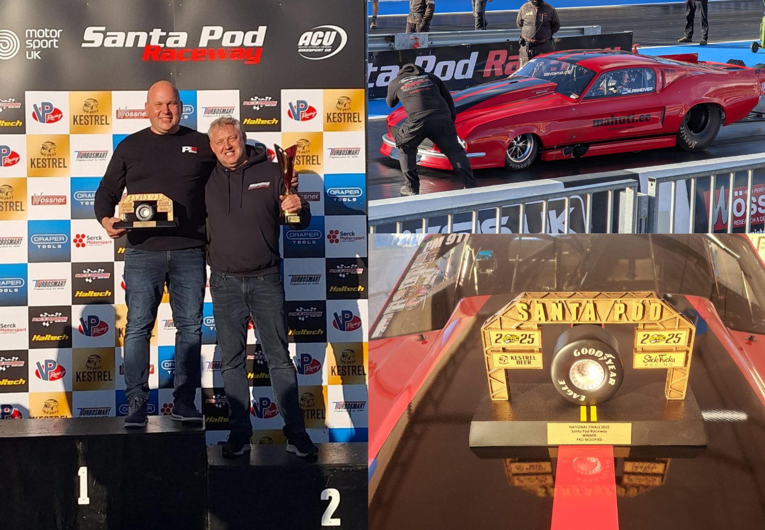 Andres Arnover Crowned UK ProMod Champion with New Record at Santa Pod
