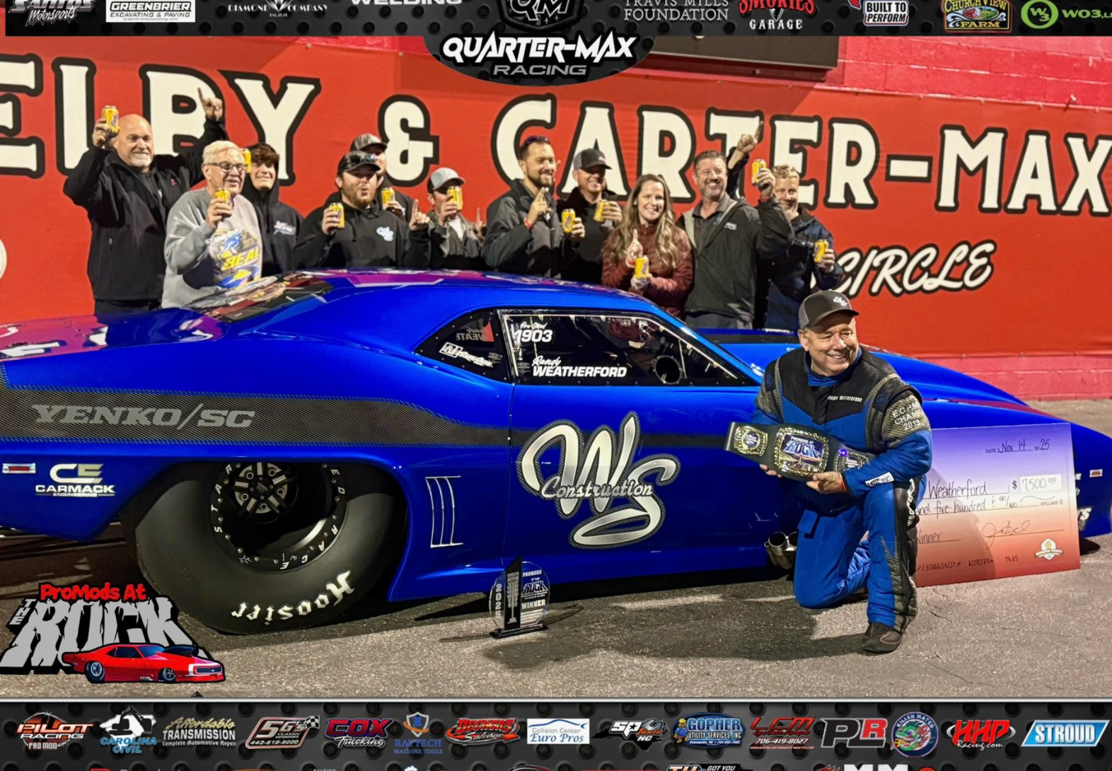 Randy Weatherford Takes the Win at Rockingham with the New Camaro