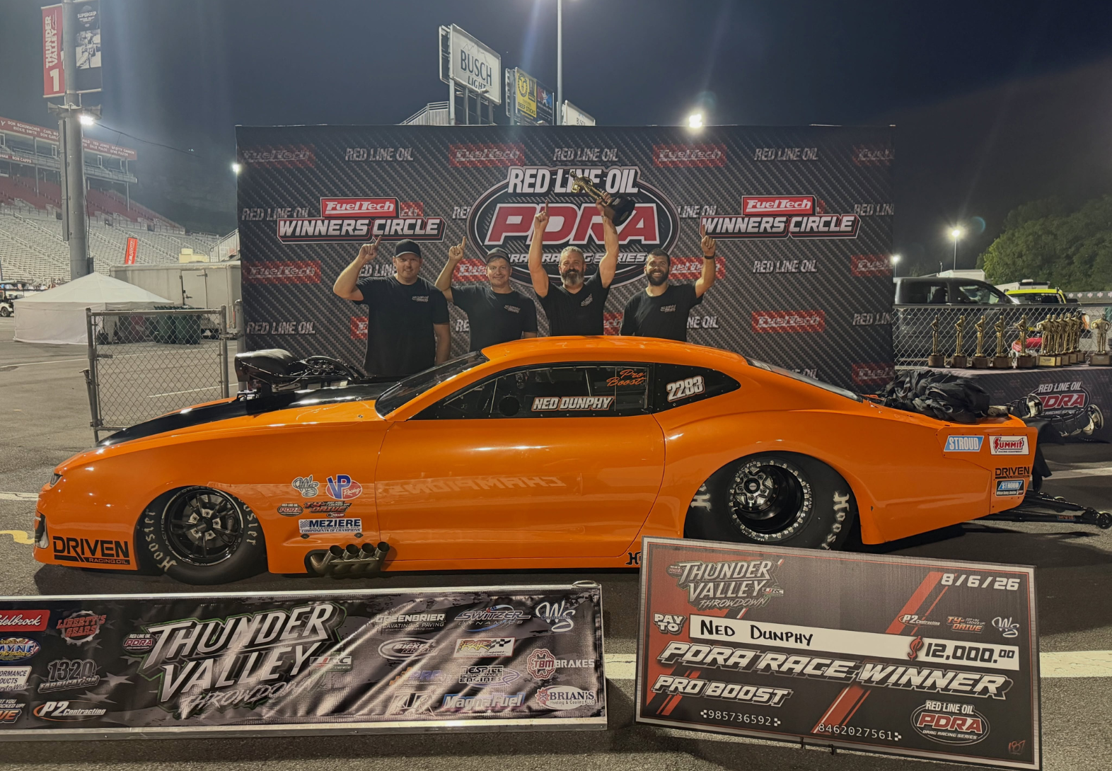 Ned Dunphy Earns First Career PDRA Win at Thunder Valley Throwdown
