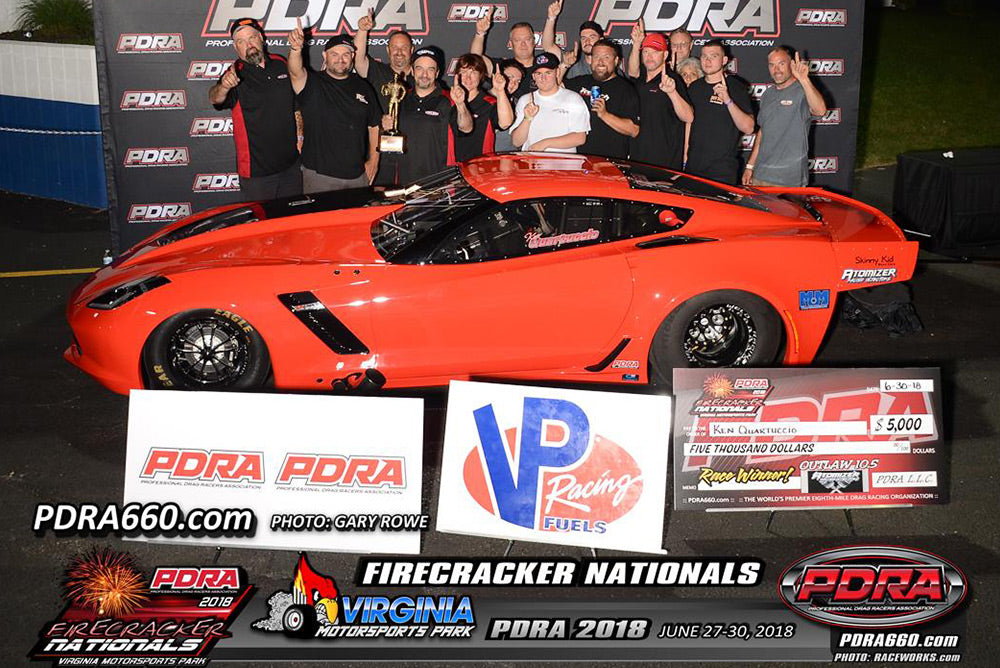 KEN QUARTUCCIO JR QUALIFIES #1 AND WINS PDRA VIRGINIA IN DEBUT!