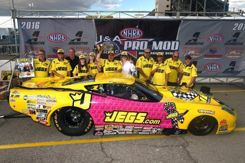 Troy Coughlin wins final Pro Mod race of NHRA season
