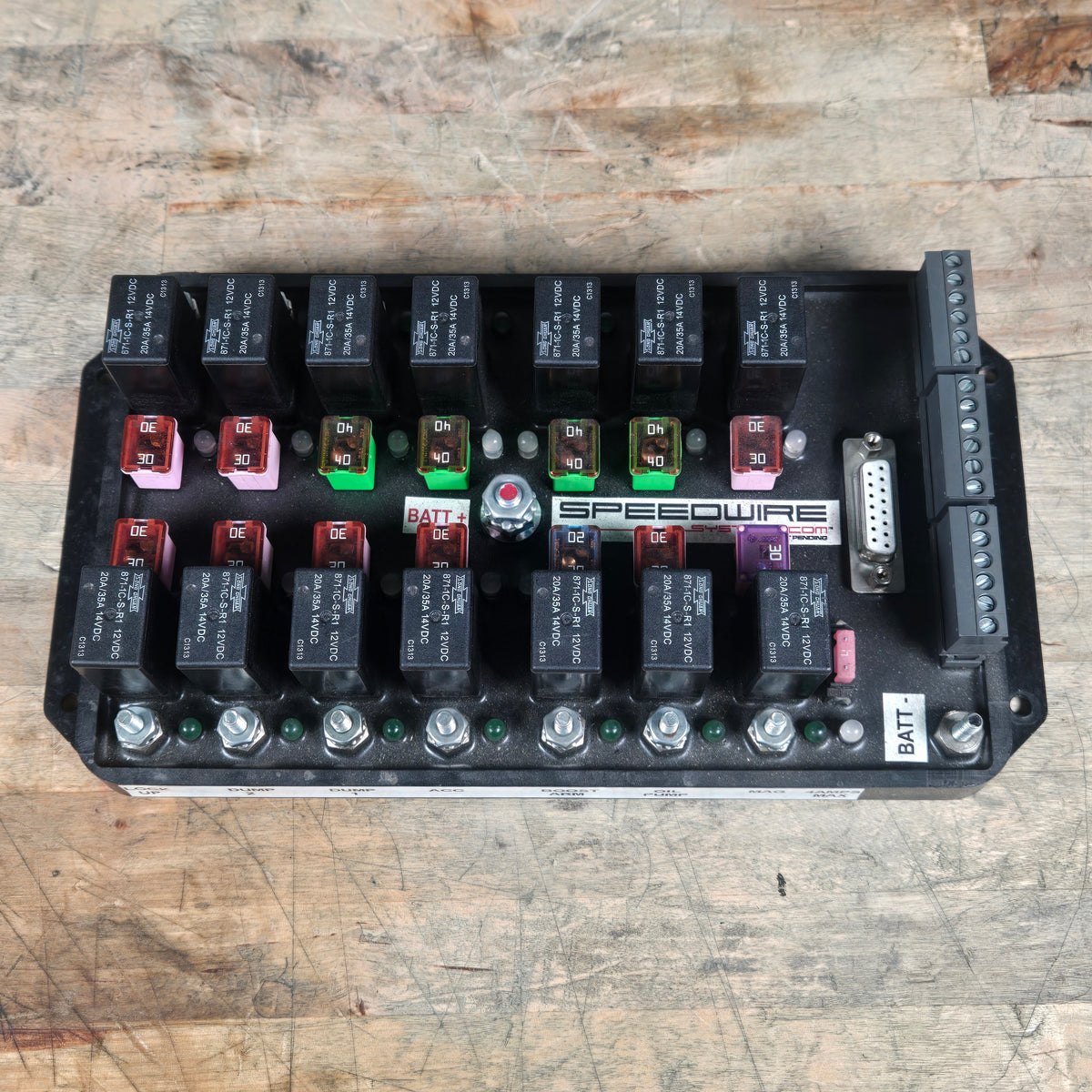 SPEEDWIRE SYSTEMS 14 RELAY PANEL