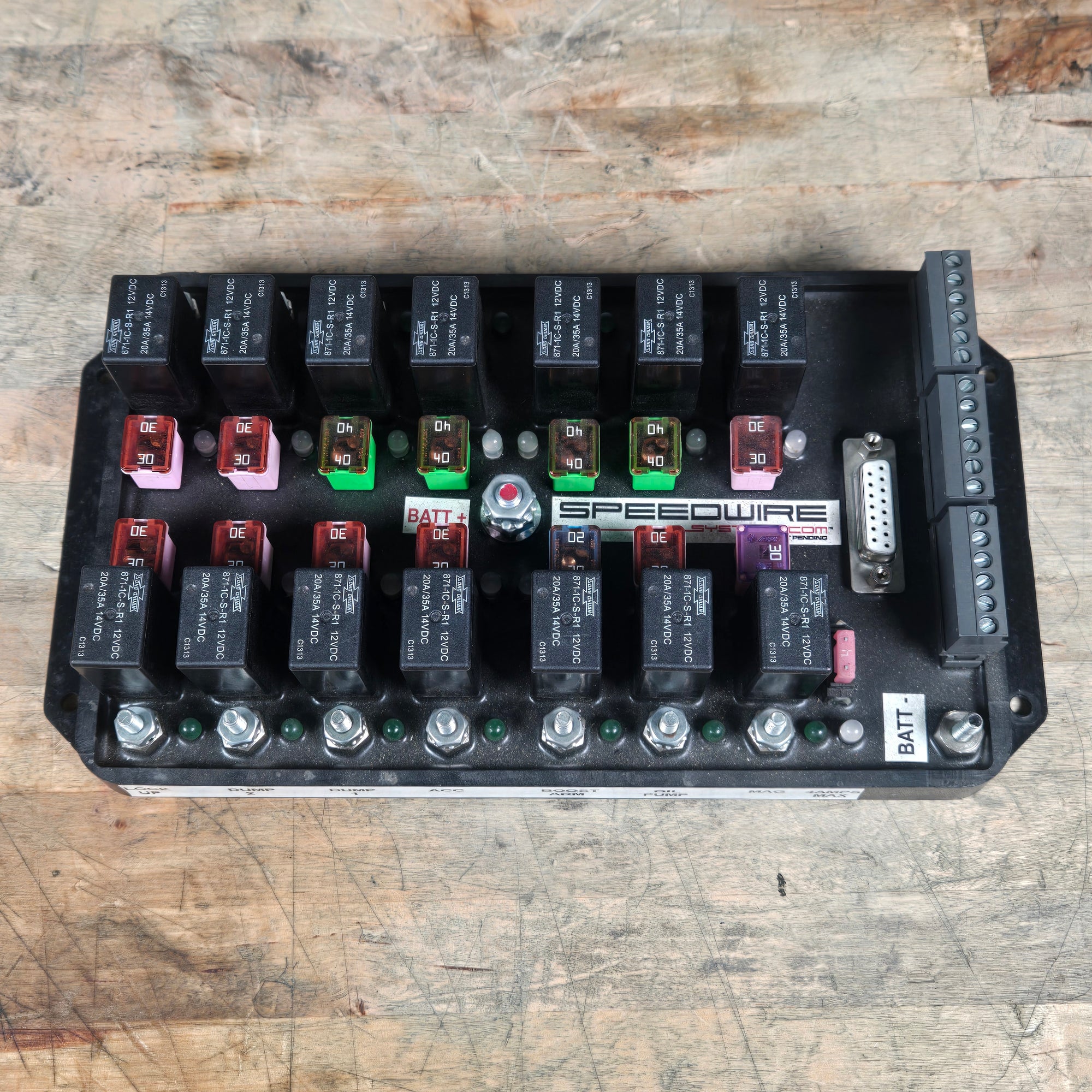 SPEEDWIRE SYSTEMS 14 RELAY PANEL