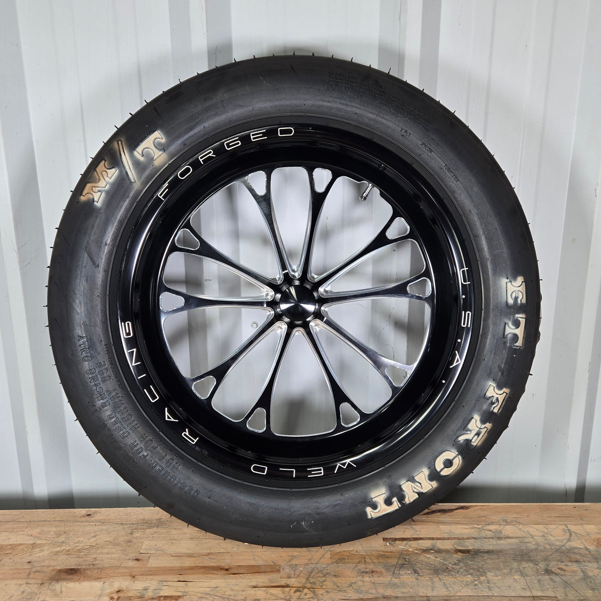 17&quot; WELD V-SERIES FRONT RUNNER FOR STRANGE GT/ SANTHUFF STRUTS