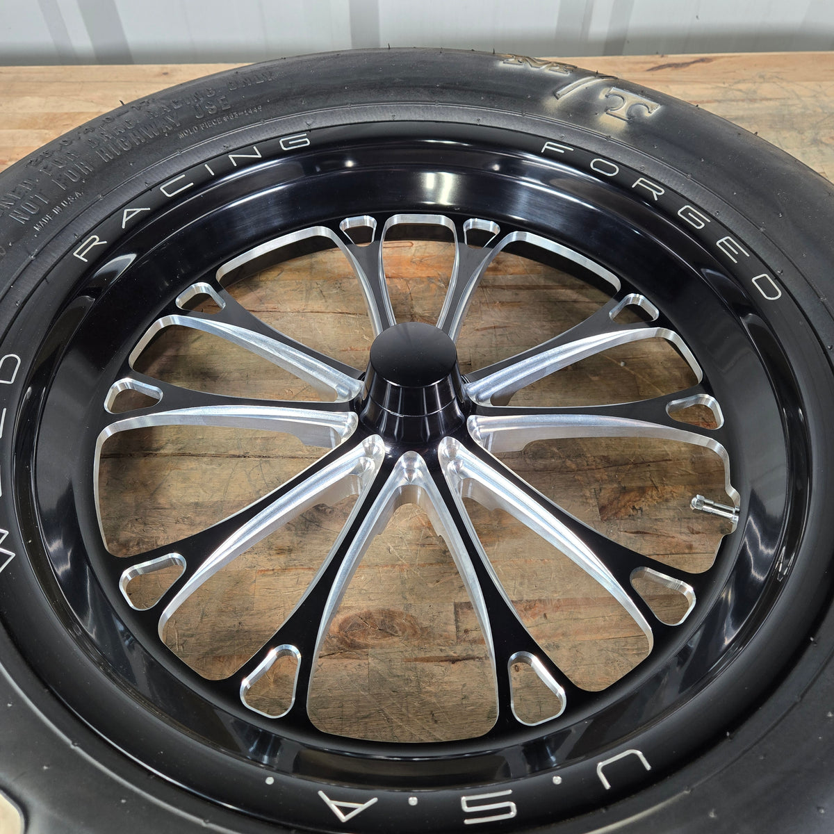 17&quot; WELD V-SERIES FRONT RUNNER FOR STRANGE GT/ SANTHUFF STRUTS