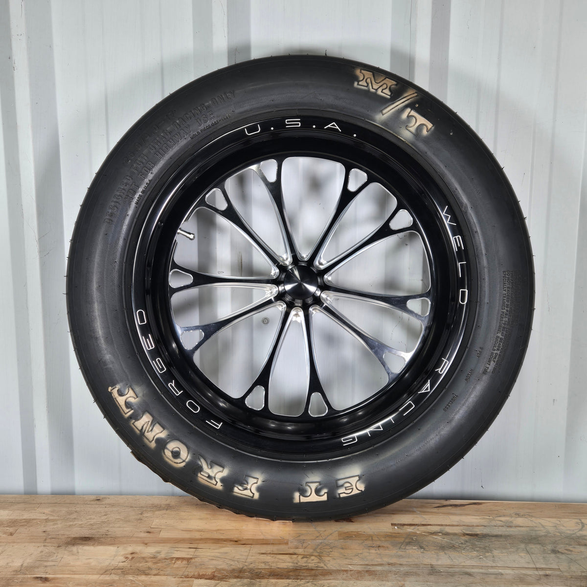 17&quot; WELD V-SERIES FRONT RUNNER FOR STRANGE GT/ SANTHUFF STRUTS