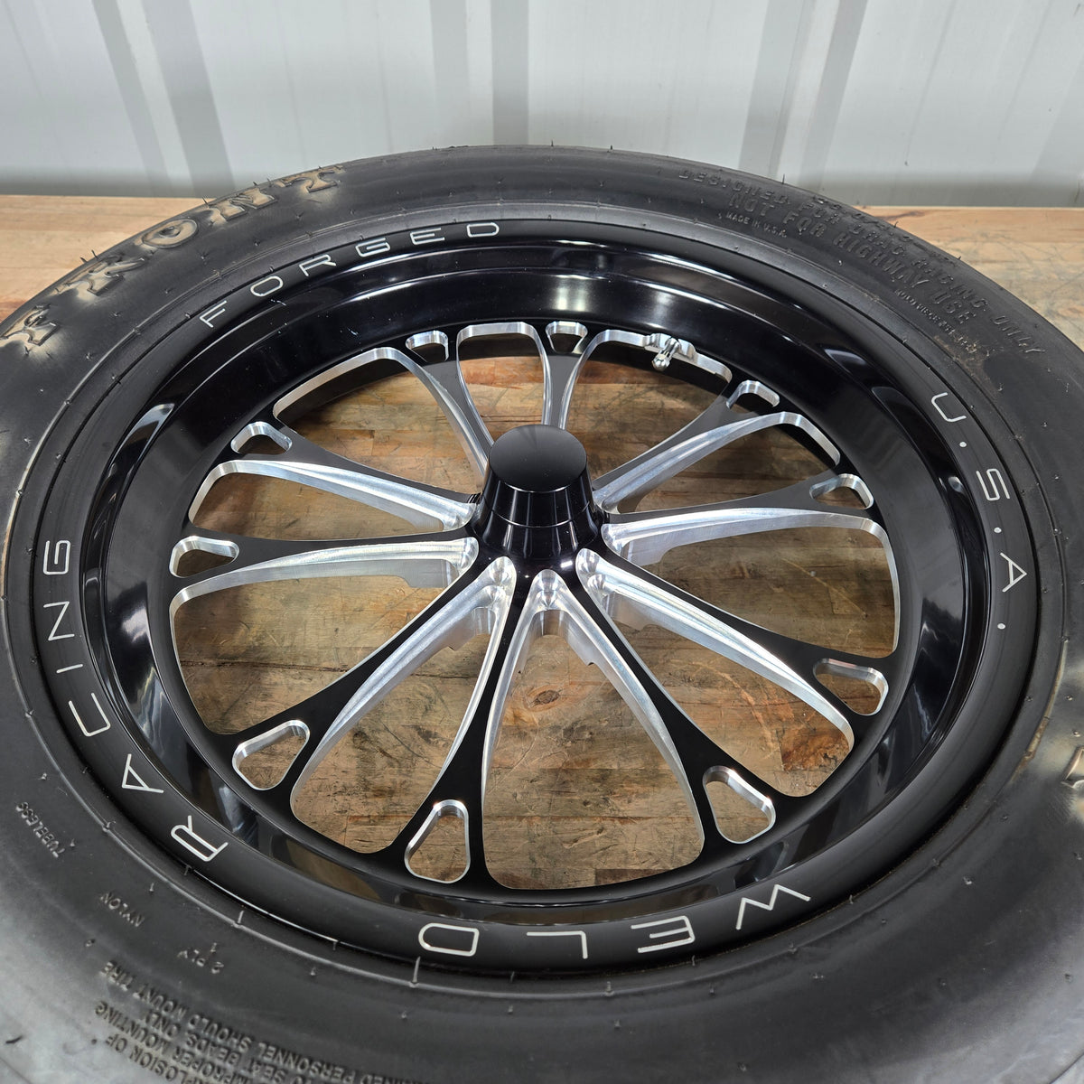 17&quot; WELD V-SERIES FRONT RUNNER FOR STRANGE GT/ SANTHUFF STRUTS