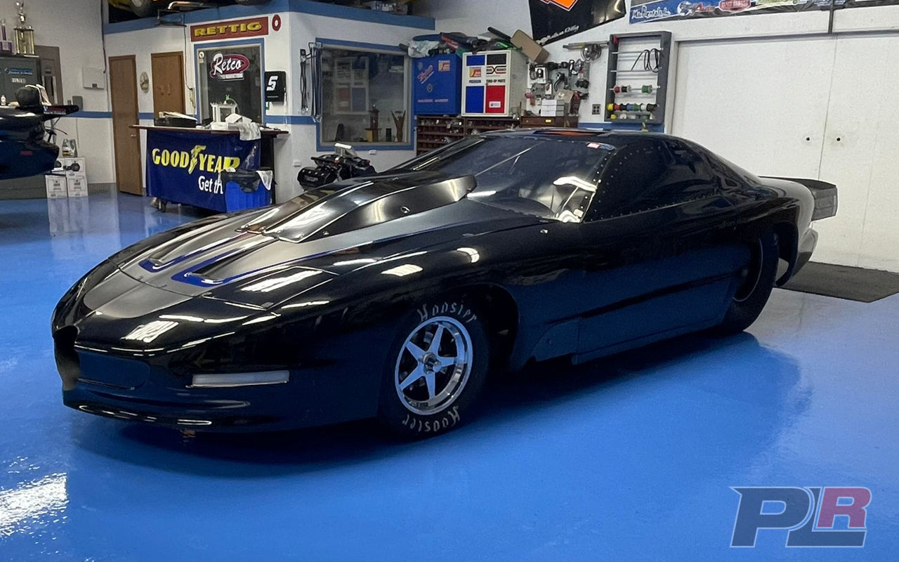 1998 RJ RACE CARS PONTIC TRANS AM NO PREP ROLLER, EX SCOTT TAYLOR TRACK DOE NPK CAR