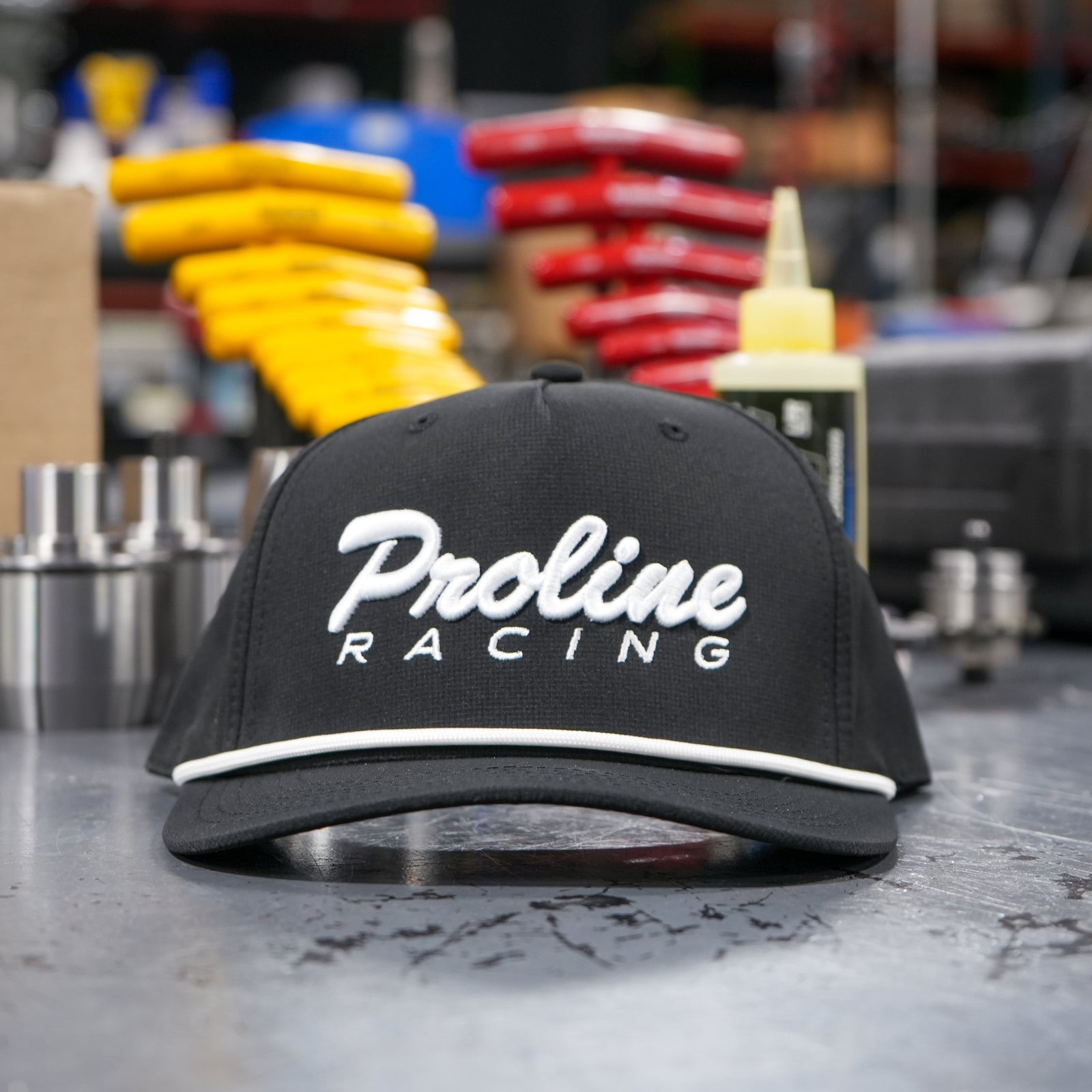 PROLINE ROPE SNAPBACK HAT - B&W EDITION