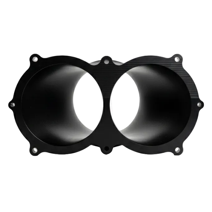 FRANKENSTEIN DUAL 105MM THROTTLE BODY ADAPTER TO 5" PIPING