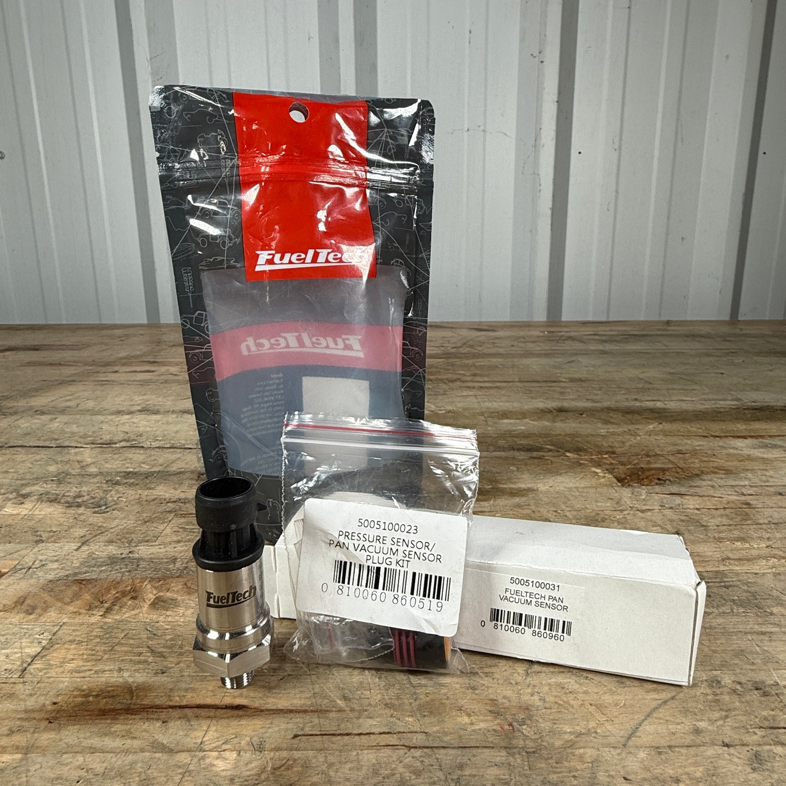 FUELTECH PAN-VAC SENSOR W/ MATING PLUG KIT