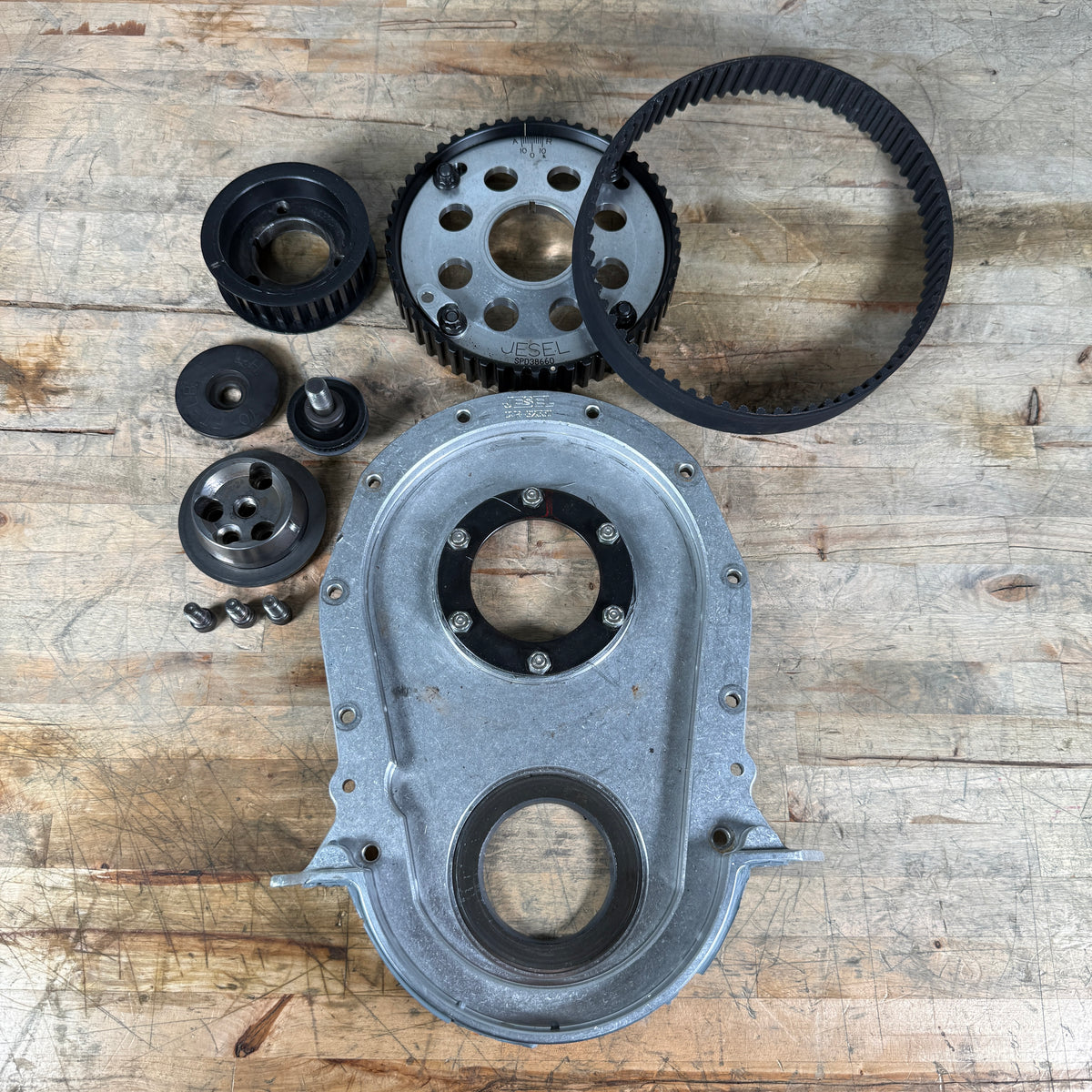 JESEL BB-CHEVY BELT DRIVE KIT +.400&quot; RAISED CAM