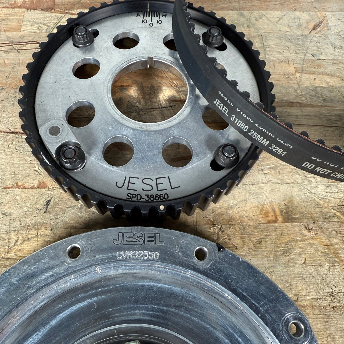 JESEL BB-CHEVY BELT DRIVE KIT +.400&quot; RAISED CAM WITH NEW BELT