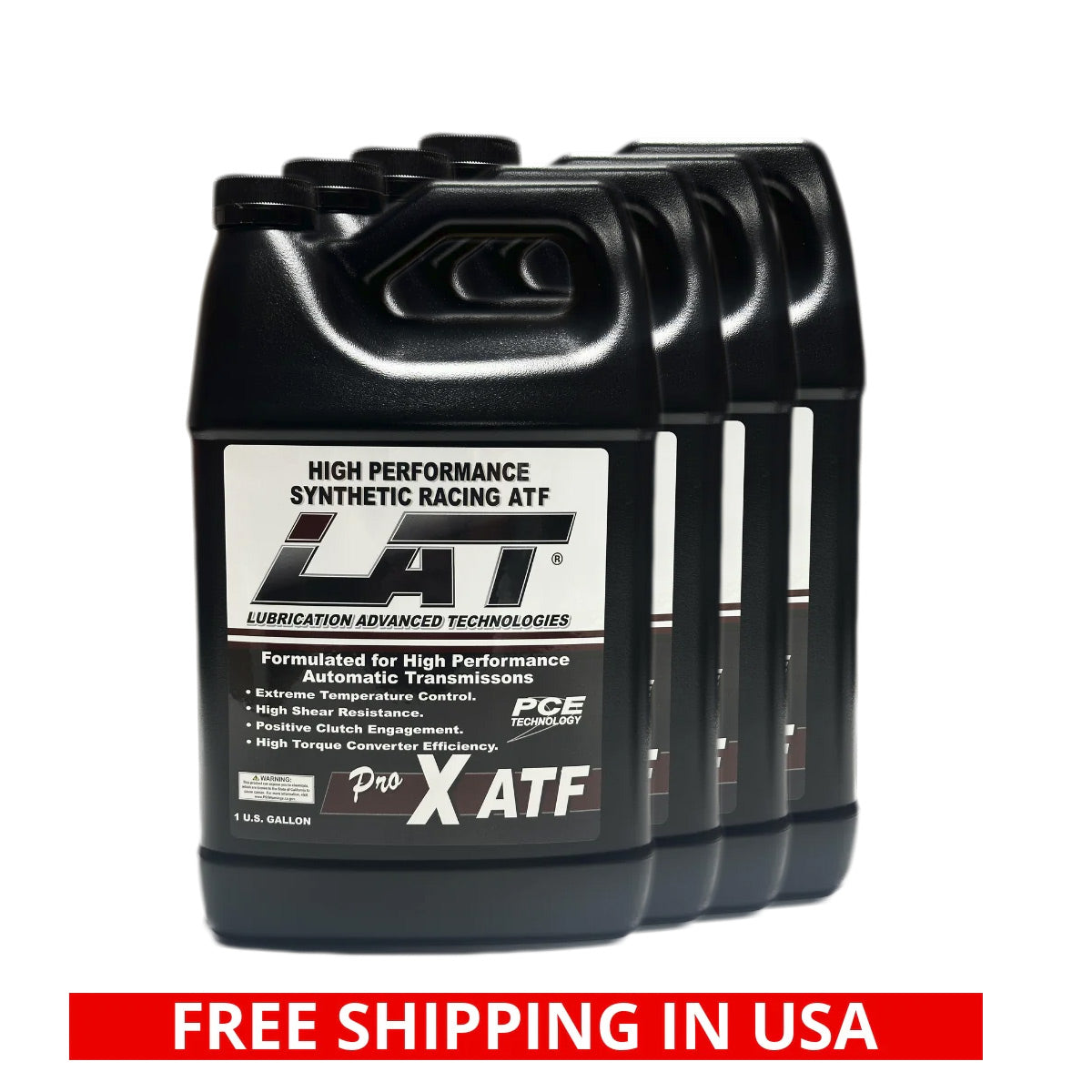 LAT PRO X ATF TRANS FLUID 60WT CASE OF 4 GAL Proline Racing lat-pro-x-atf-trans-fluid-60wt-case-of-4-gal-proline-racing