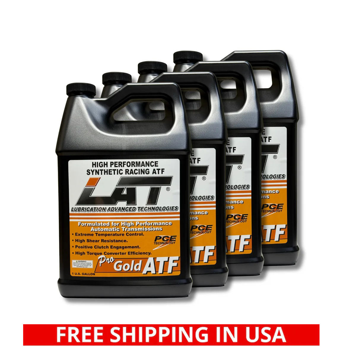 LAT GOLD ATF TRANS FLUID, CASE OF 4 GAL