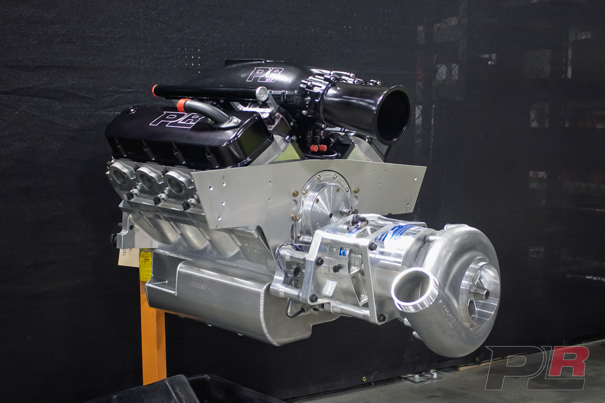 FRESH PLR RED PROCHARGED 572CI 4.840 BIG BLOCK CHEVY