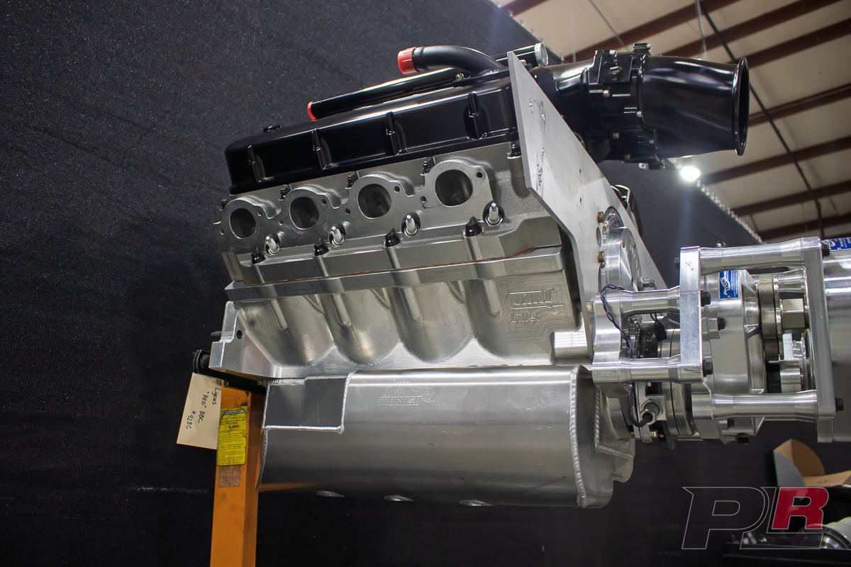 FRESH PLR RED PROCHARGED 572CI 4.840 BIG BLOCK CHEVY