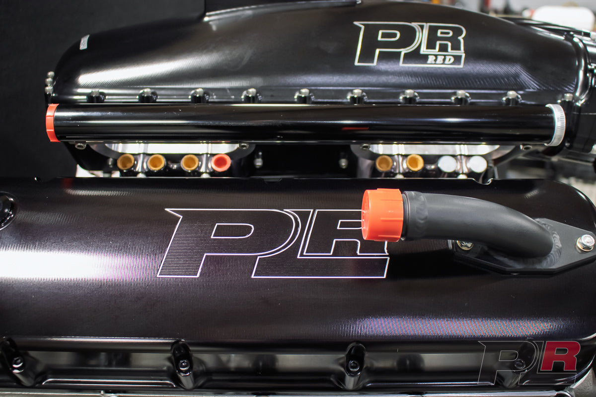 FRESH PLR RED PROCHARGED 572CI 4.840 BIG BLOCK CHEVY