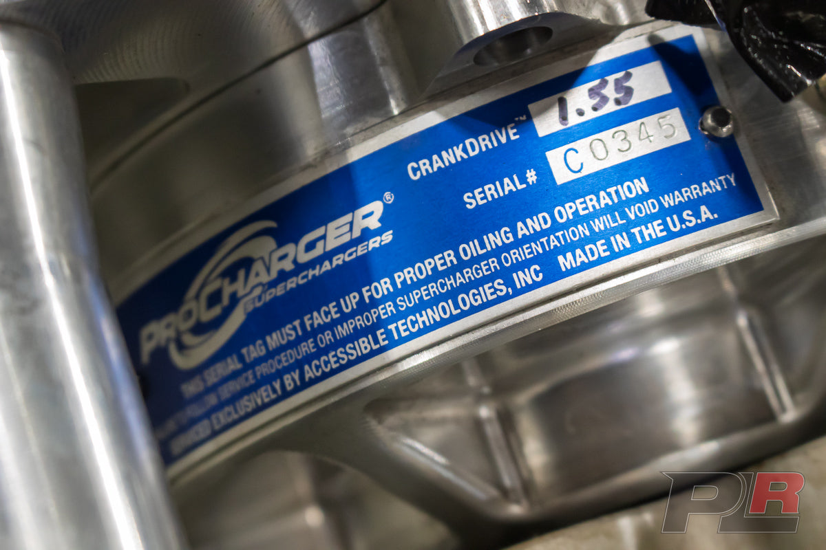 FRESH PLR RED PROCHARGED 572CI 4.840 BIG BLOCK CHEVY