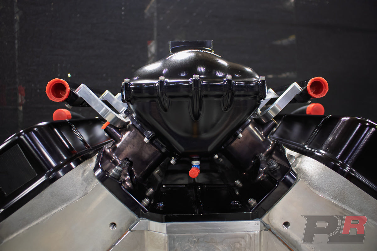 FRESH PLR RED PROCHARGED 572CI 4.840 BIG BLOCK CHEVY