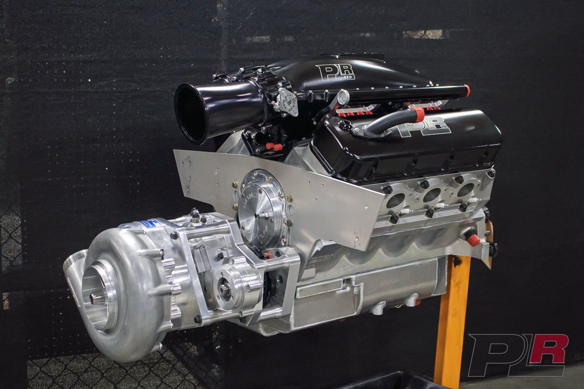 FRESH PLR RED PROCHARGED 572CI 4.840 BIG BLOCK CHEVY