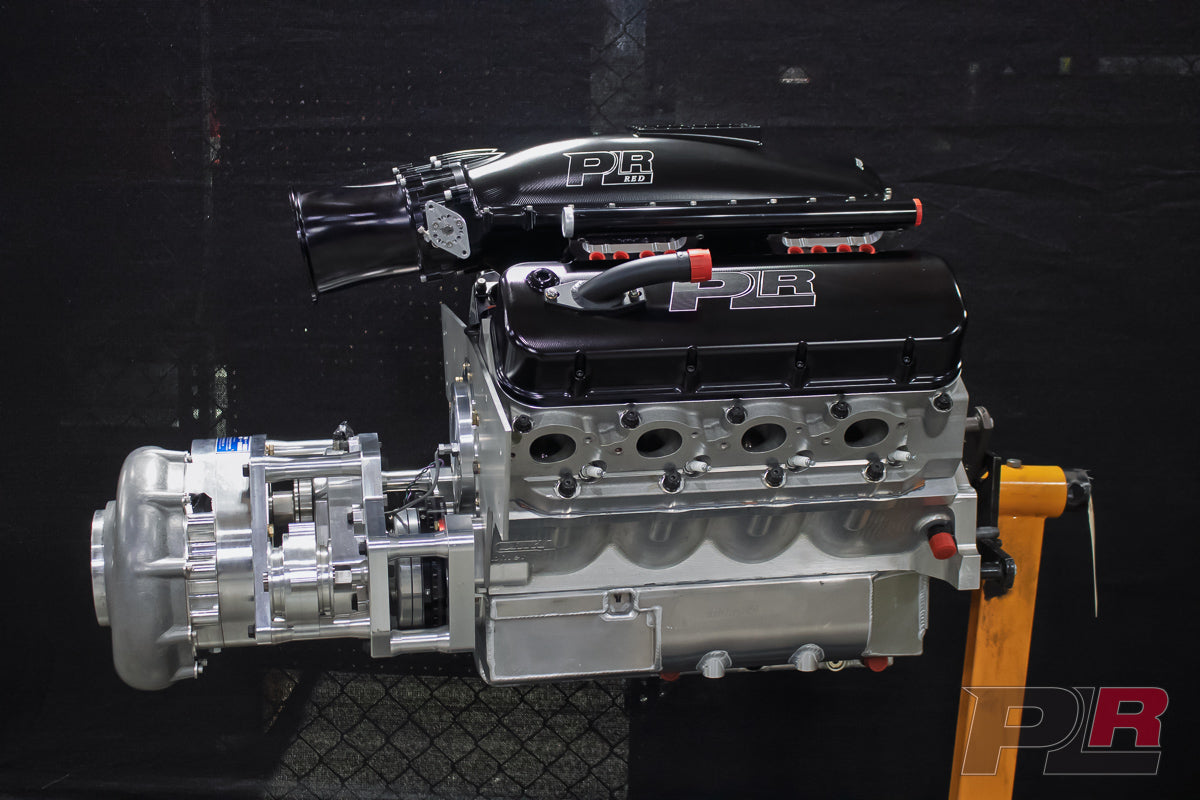 FRESH PLR RED PROCHARGED 572CI 4.840 BIG BLOCK CHEVY