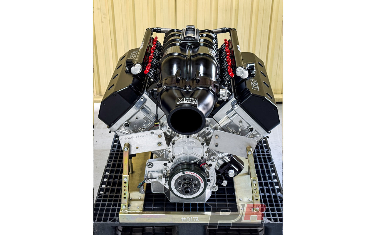 PLR PROCHARGED 595CI OUTLAW RAISED CAM RAISED PORT HEMI ENGINE