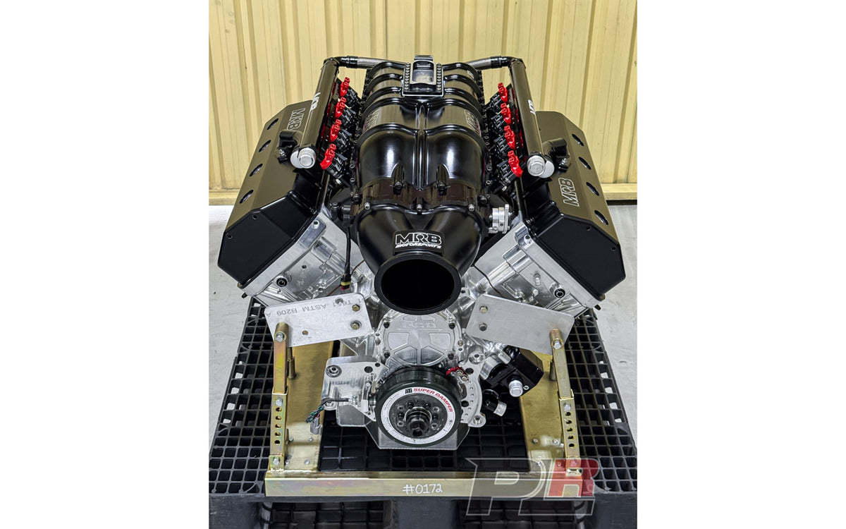 PLR PROCHARGED 595CI OUTLAW RAISED CAM RAISED PORT HEMI ENGINE