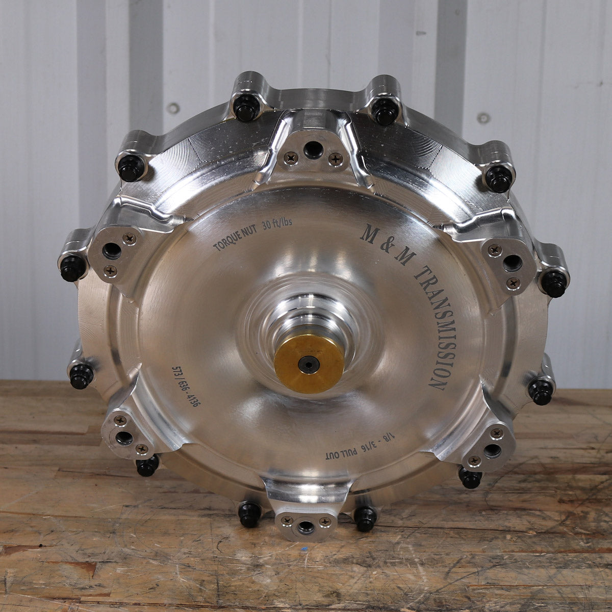 M&M BILLET BOLT TOGETHER NON LOCKUP TORQUE CONVERTER Pro Line Racing