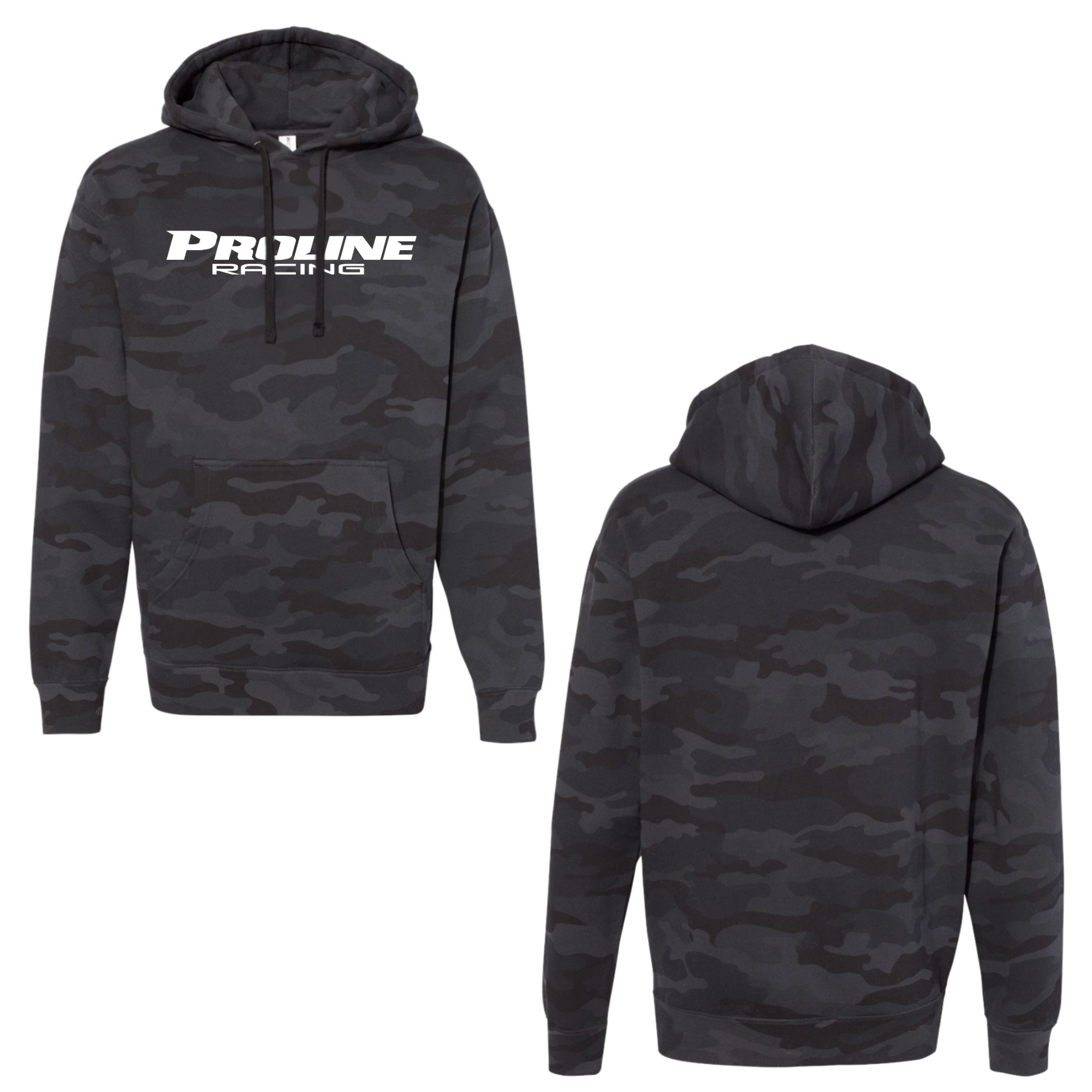 PROLINE BLACK CAMO HEAVYWEIGHT HOODIE - Proline Racing