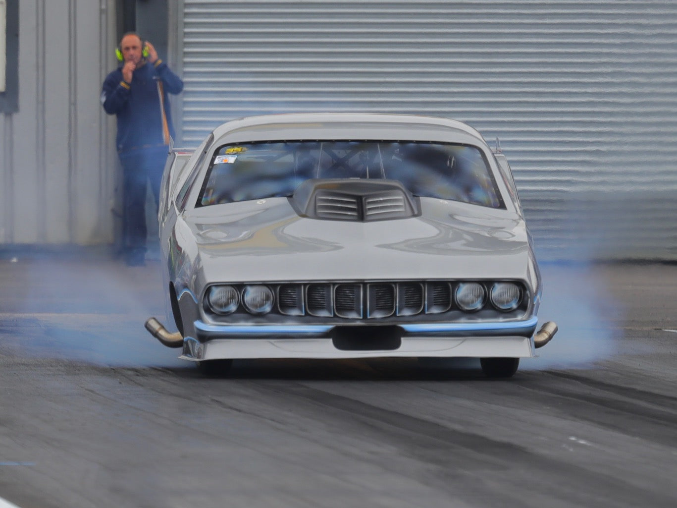 2013 LJRC 1971 CUDA PRO MOD ROLLER