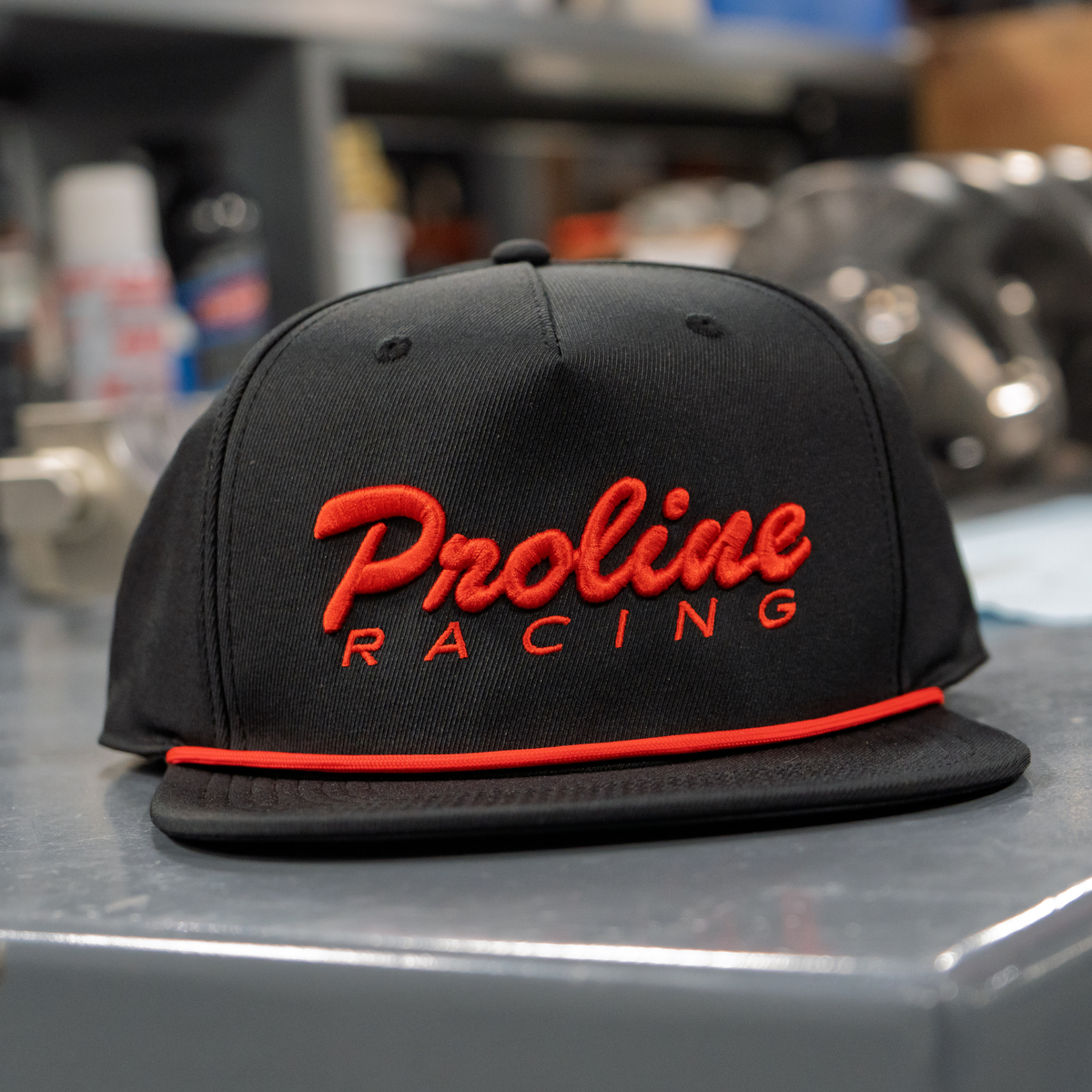 PROLINE ROPE SNAPBACK HAT - RED EDITION
