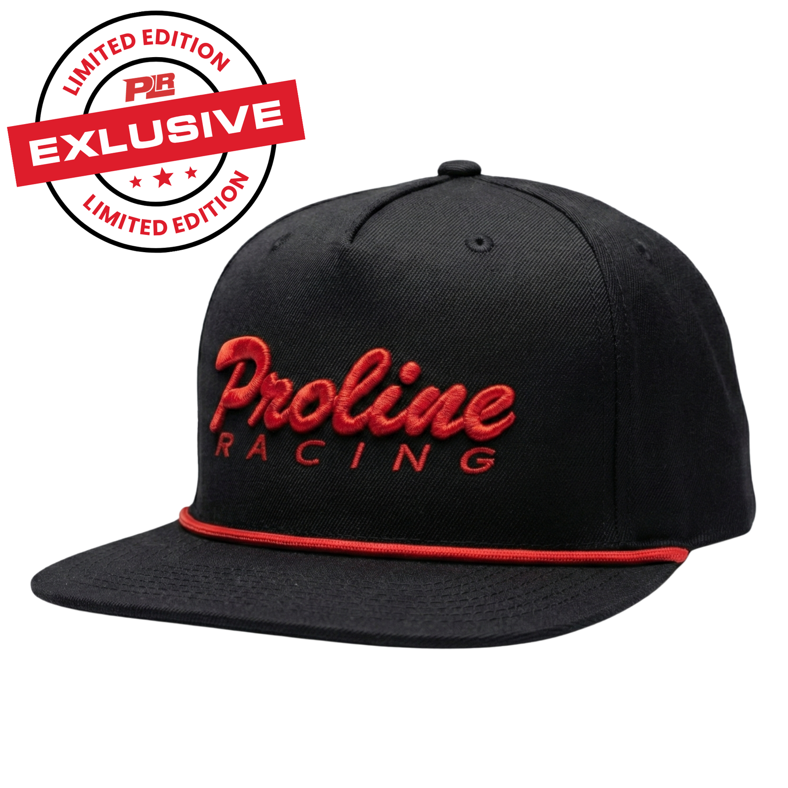 PROLINE ROPE SNAPBACK HAT - RED EDITION