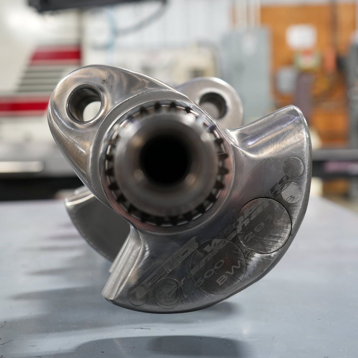 *USED / MAG GOOD* WINBERG BILLET 4.9 HEMI PROMOD / TOP FUEL CRANK WITH LONG SPLINED POST