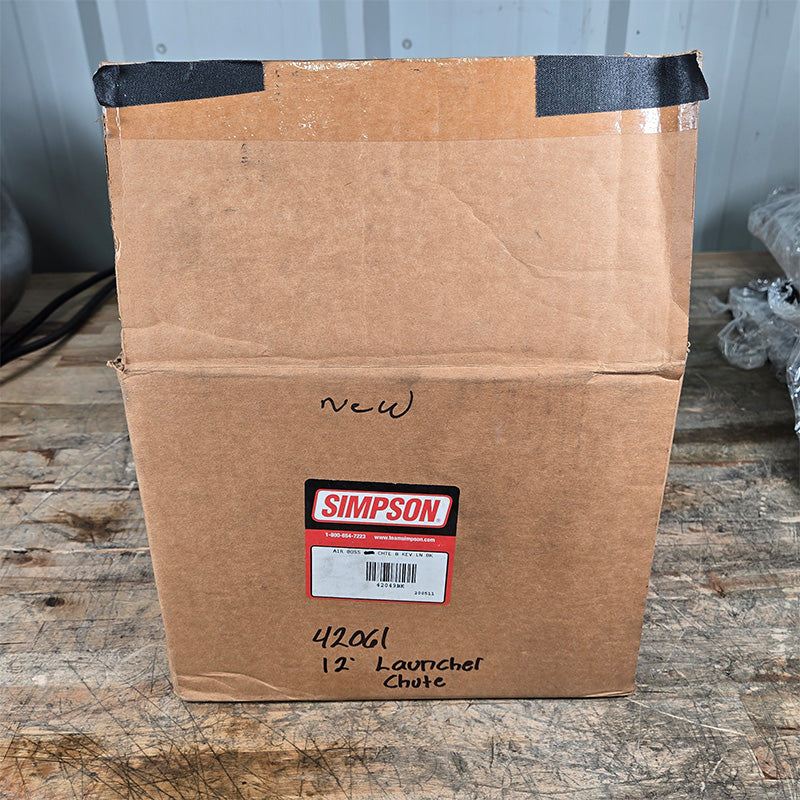 SIMPSON Air Boss 12&#39; Parachute w. 8 Kevlar Lines