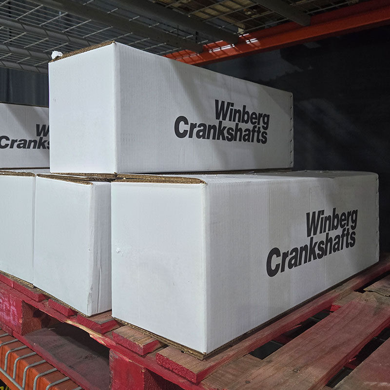 WINBERG TOP FUEL HEMI CRANKSHAFT 4.150 STROKE , RCD SPLINED, EN30B MATERIAL