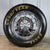 PAIR OF WELD V-SERIES POLISHED FRONT RUNNER WHEELS 84P-15001, 15"x 3.5", WITH TIRES AND STRANGE STEEL BRAKES