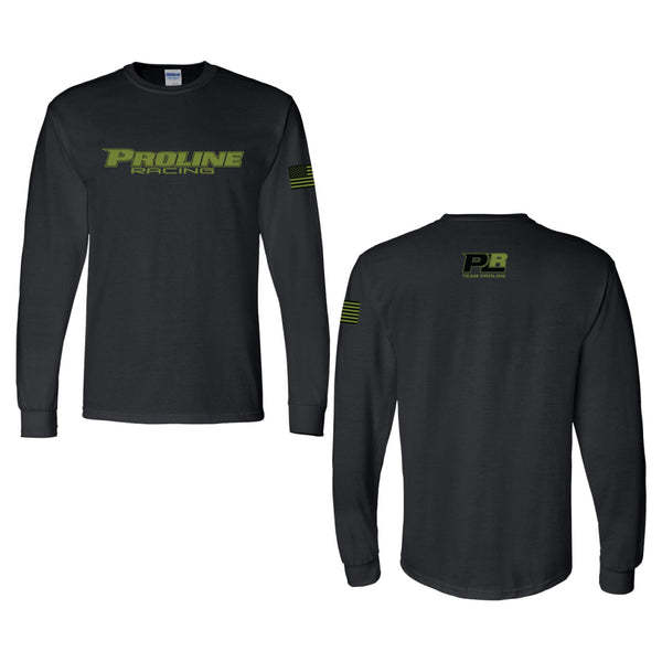 LRB NATTY NJ PRA SHIRT BLK Lサイズ PLR OLIVE GREEN LONG SLEEVE T-SHIRT - Pro Line Racing