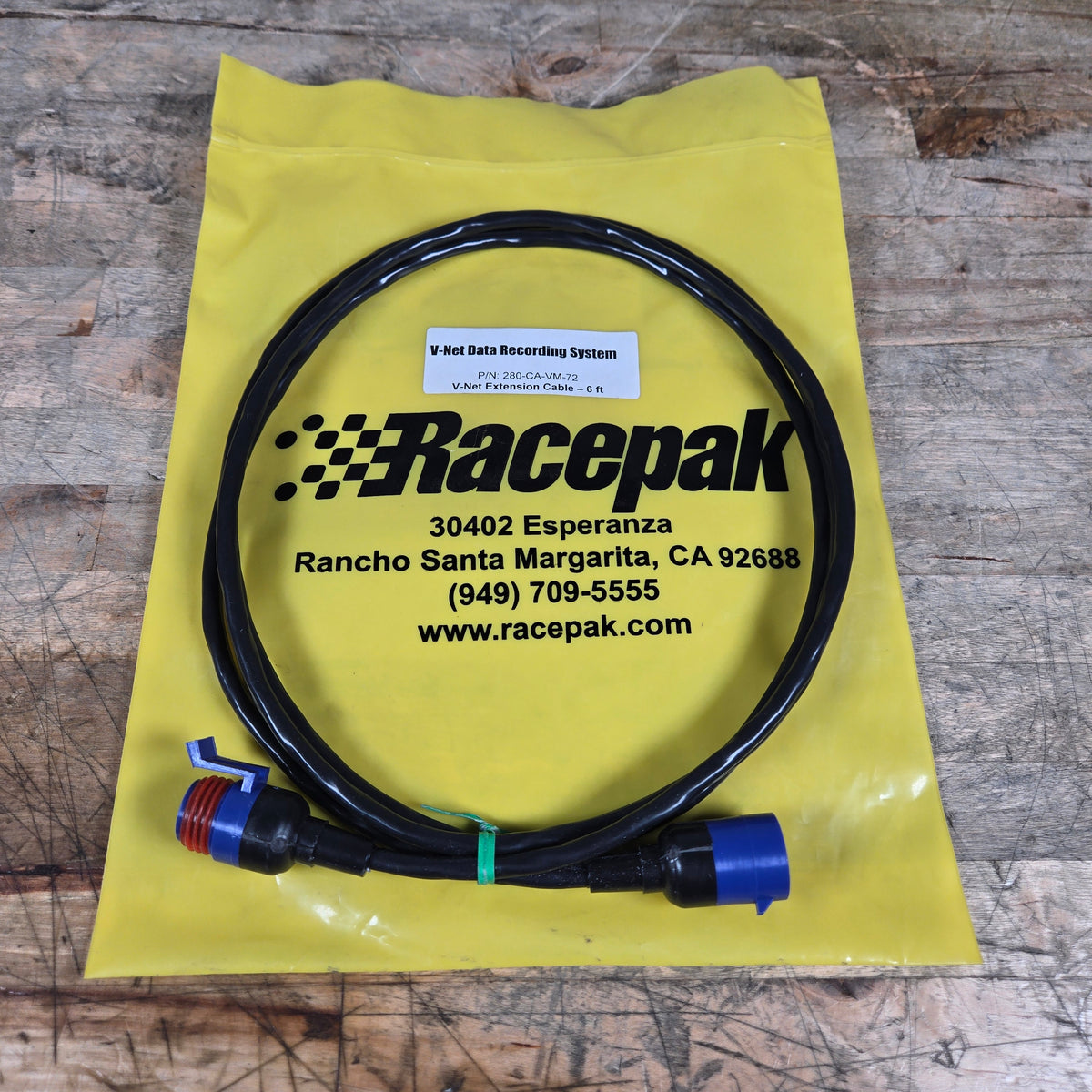 ASSORTED RACEPAK CABLES