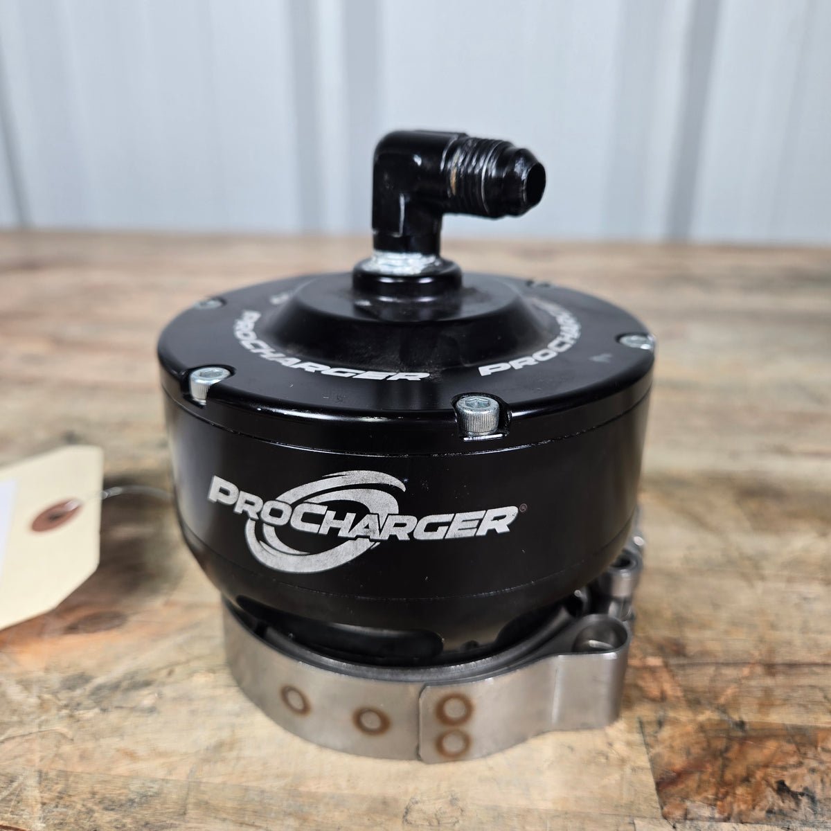 PROCHARGER COMPETITION FAST ACTING BLOW OFF VALVE (ALUMINUM) - BLACK