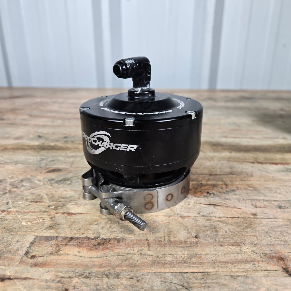 PROCHARGER COMPETITION FAST ACTING BLOW OFF VALVE (ALUMINUM) - BLACK