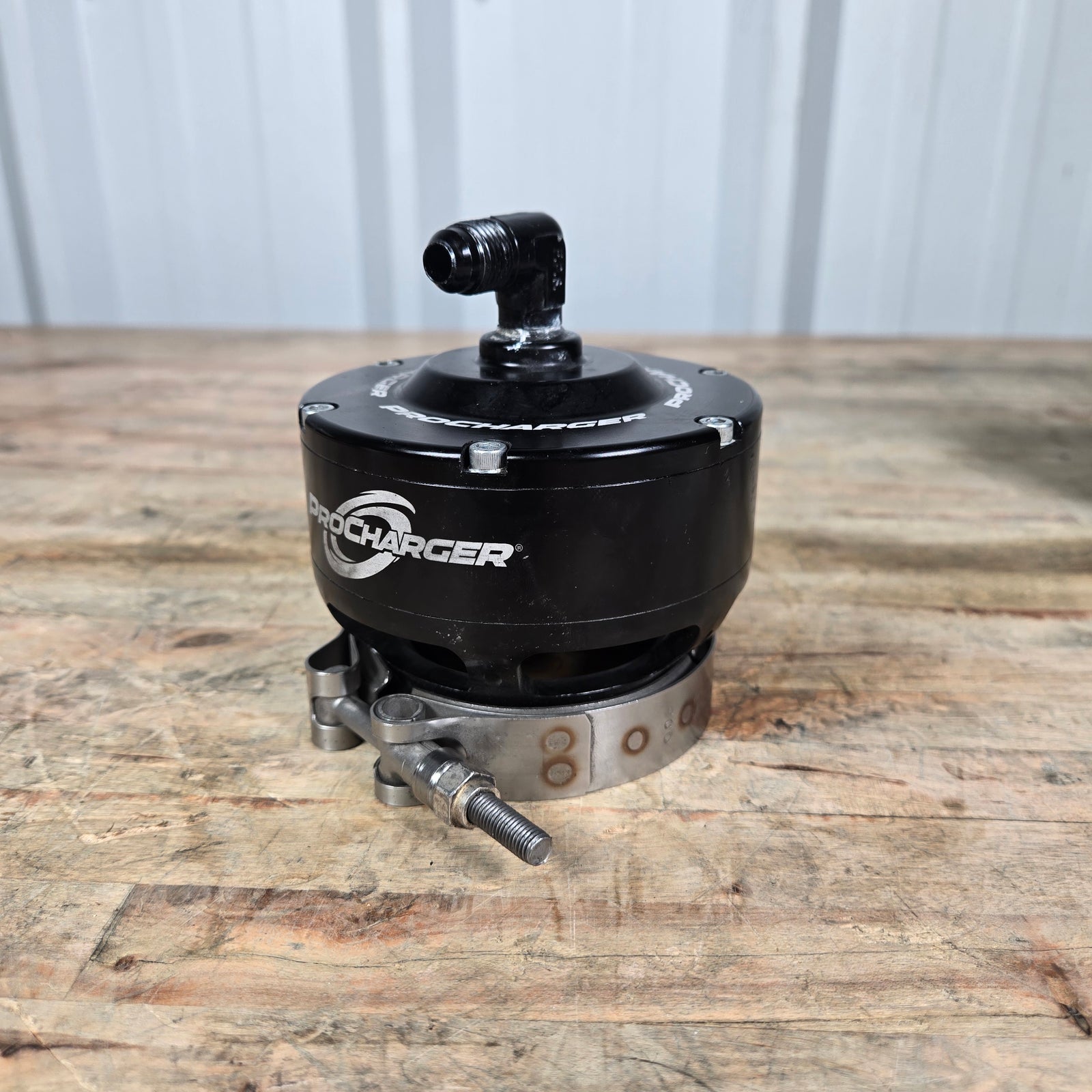 PROCHARGER COMPETITION FAST ACTING BLOW OFF VALVE (ALUMINUM) - BLACK