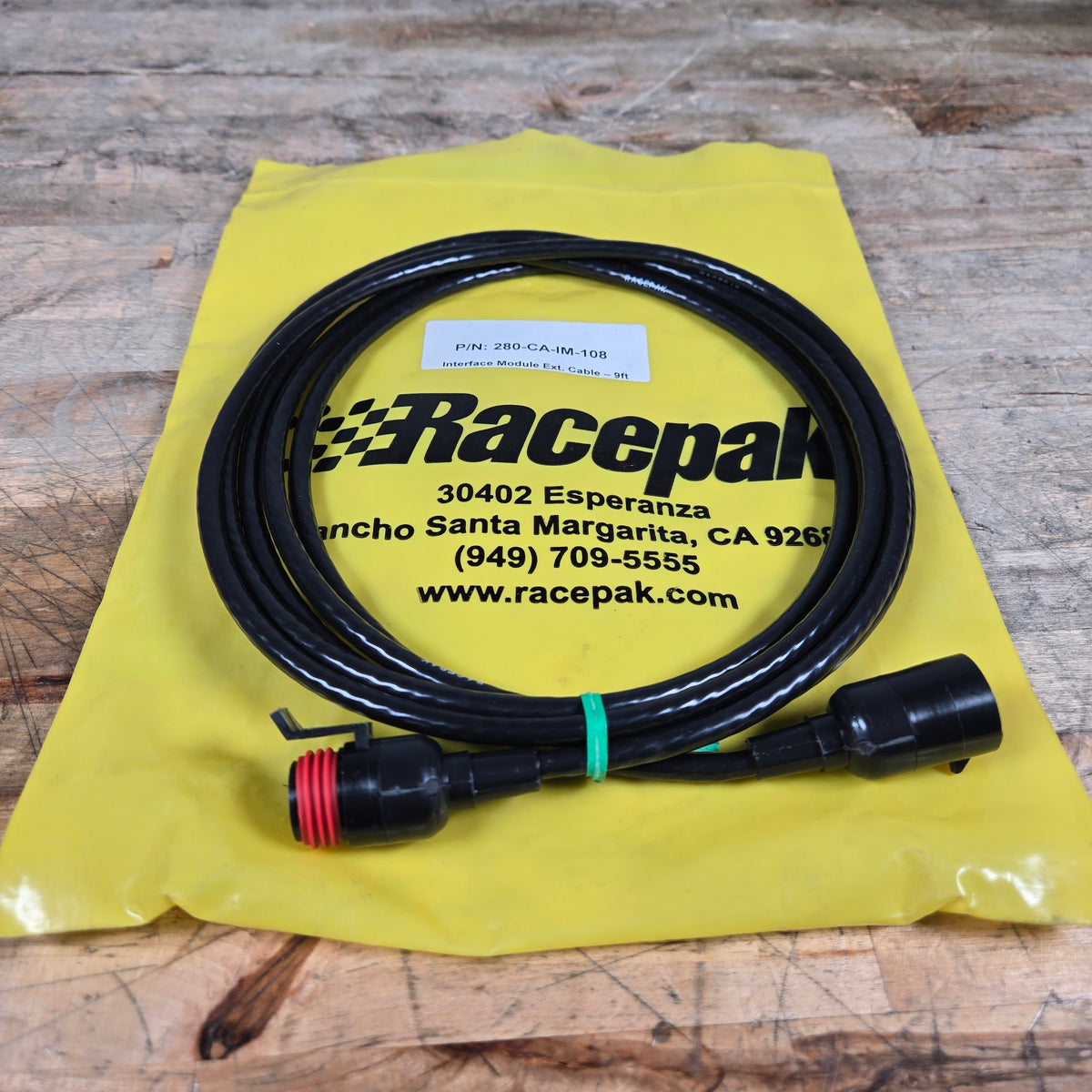 ASSORTED RACEPAK CABLES