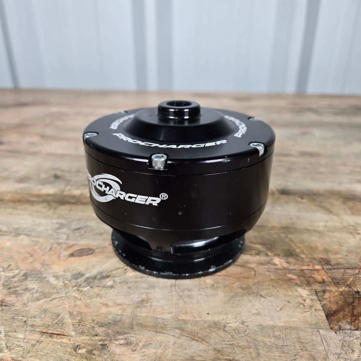 PROCHARGER COMPETITION FAST ACTING BLOW OFF VALVE (ALUMINUM) - BLACK