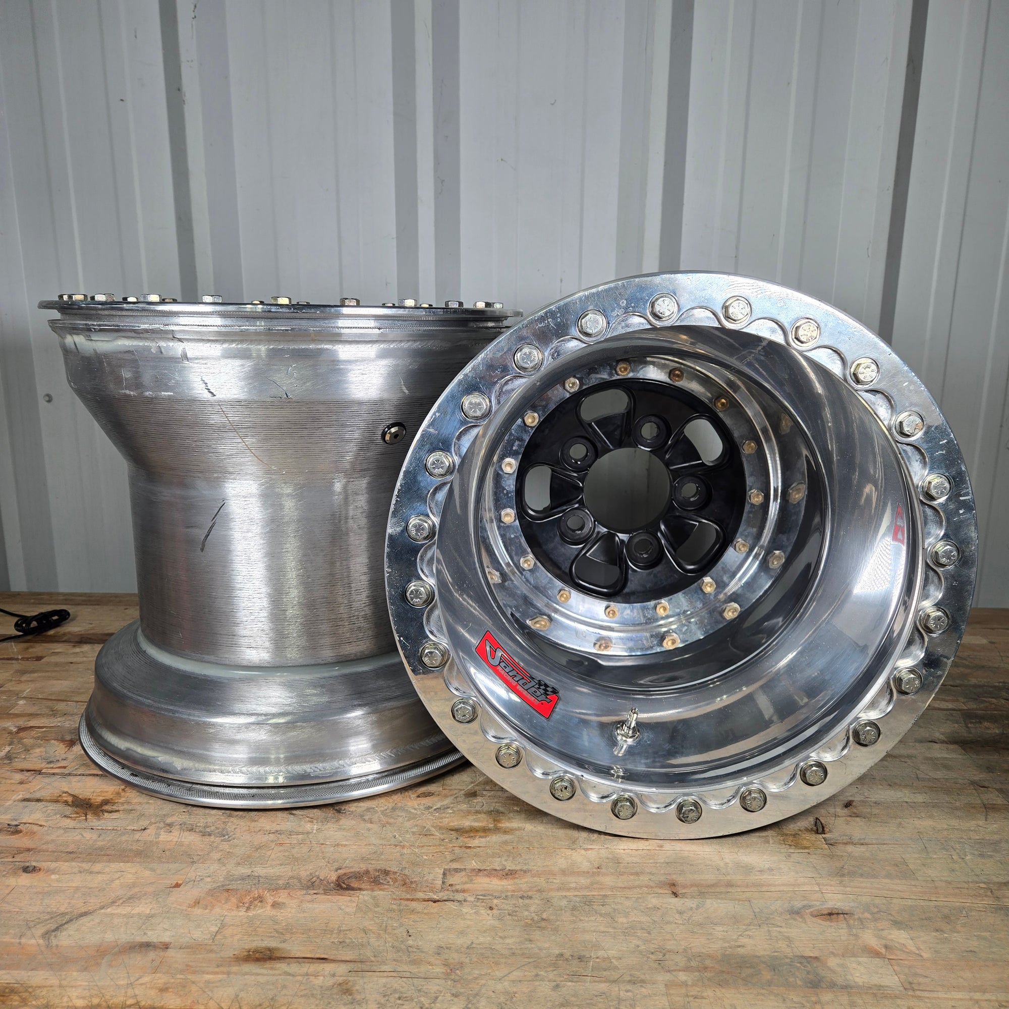 SANDER ENGINEERING 750 SERIES 15" SFI 15.3 SPEC DOUBLE BEADLOCK WHEELS